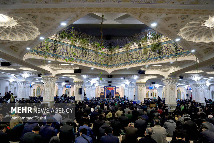 مراسم احیای شب نوزدهم ماه مبارک رمضان در اردبیل