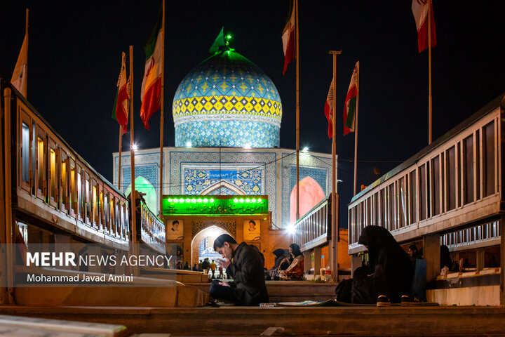 مراسم احیای شب نوزدهم ماه مبارک رمضان در قزوین