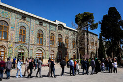 بازدید نوروزی از کاخ گلستان