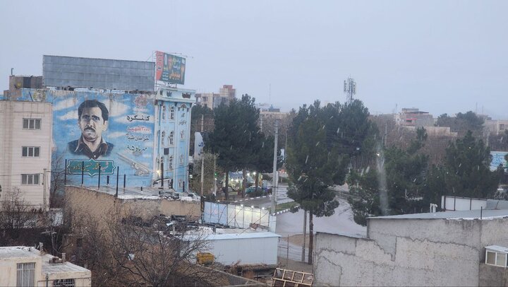 بارش اولین برف سال ۱۴۰۴ بجنورد