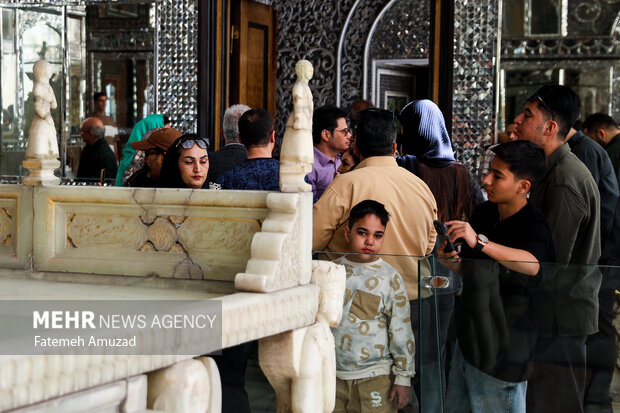 بازدید نوروزی از کاخ گلستان