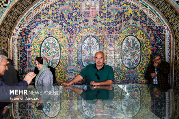 بازدید نوروزی از کاخ گلستان