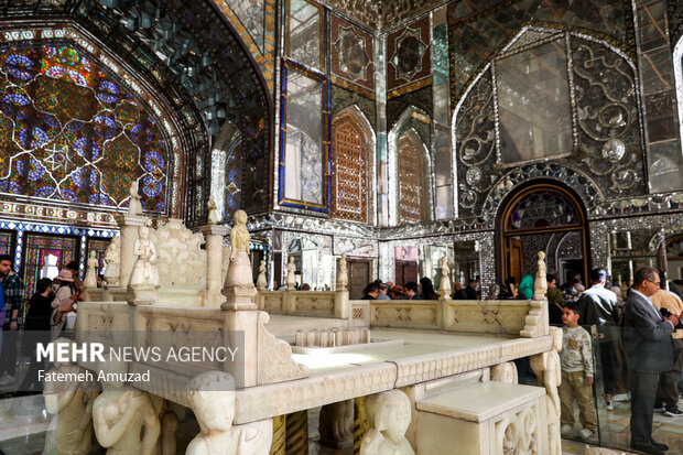 بازدید نوروزی از کاخ گلستان