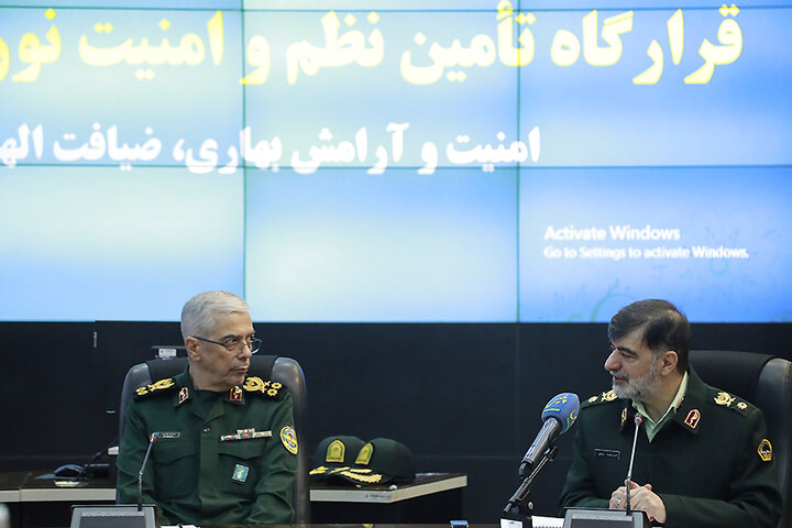 سرلشکر باقری: امنیت پایدار حاصل فداکاریها وجان فشانیهای انتظامی است