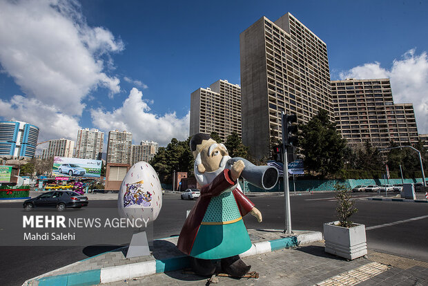 هوای اصفهان در نخستین روز اردیبهشت پاک است