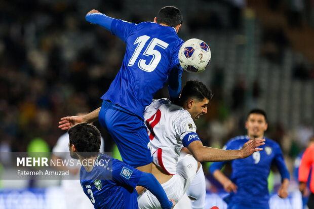 مقدماتی جام جهانی 2026 - تیمهای ملی ایران و ازبکستان 45
