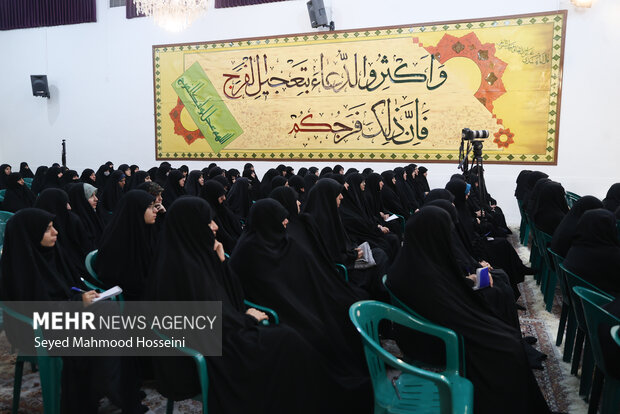 نشست جمعی از بانوان حوزوی و تشکلهای خواهران با رئیس مجلس شورای اسلامی 31
