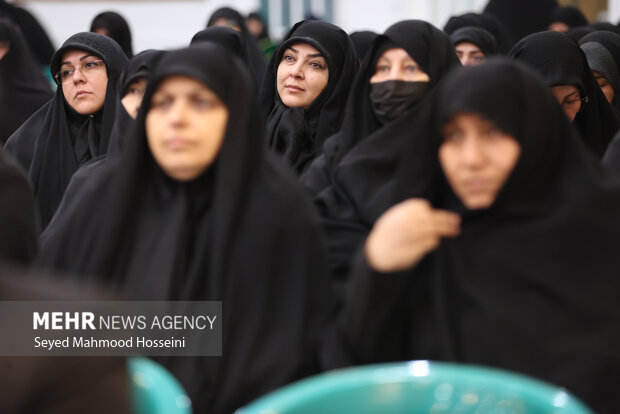 نشست جمعی از بانوان حوزوی و تشکلهای خواهران با رئیس مجلس شورای اسلامی 30