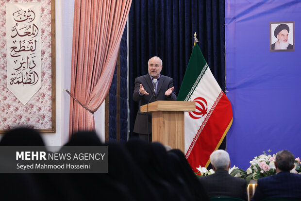 نشست جمعی از بانوان حوزوی و تشکلهای خواهران با رئیس مجلس شورای اسلامی 37