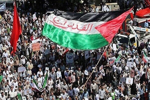 لبیک مردم و مسئولان به ندای مظلومیت ملت فلسطین در تهران