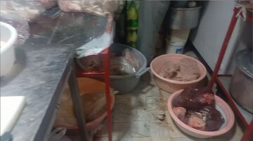 شناسایی و پلمب یک انبار بزرگ تهیه و توزیع غذا در رشت
