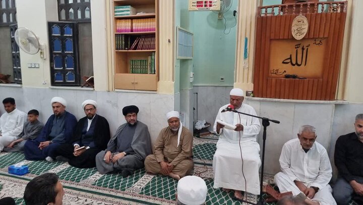 آئین «الوداع» ماه رمضان در گناوه برگزار شد