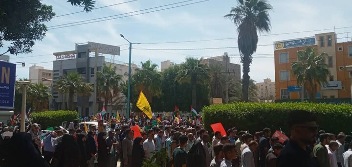 آغاز راهپیمایی روز جهانی قدس در بندرعباس و شهرهای استان هرمزگان