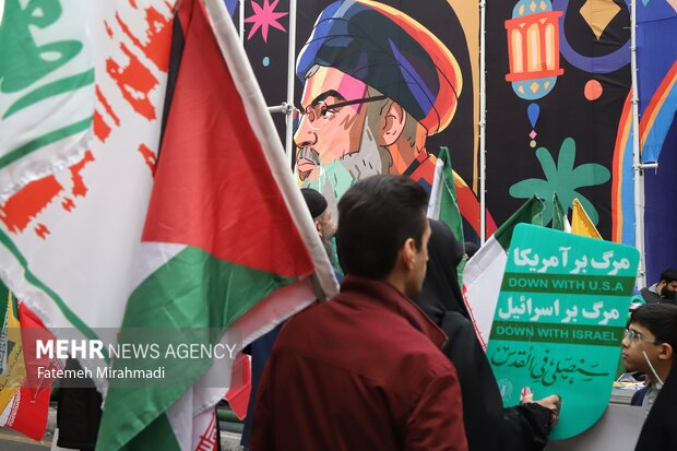 راهپیمایی روز جهانی قدس در تهران 2
