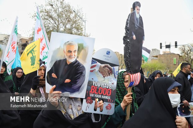 راهپیمایی روز جهانی قدس در تهران 5