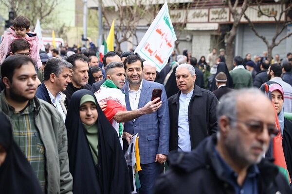 حضور پرشور ورزشکاران در حمایت از مردم مظلوم فلسطین