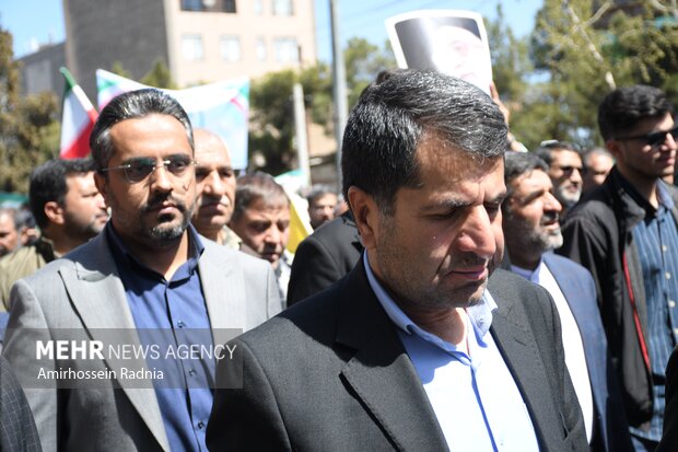 راهپیمایی روز قدس در بیرجند