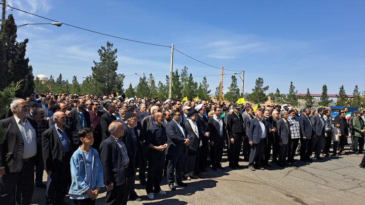 راهپیمایی روز جهانی قدس در اردستان