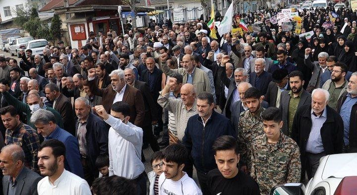 فریاد «علی العهد یا قدس» در شهرستان های تهران؛امروز همه آمدند