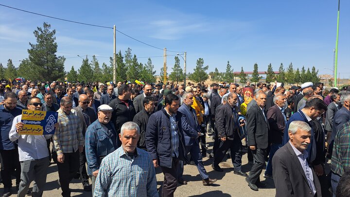 راهپیمایی روز جهانی قدس در اردستان