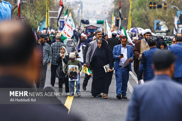 راهپیمایی روز قدس در تهران _1 4