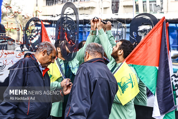 راهپیمایی روز قدس در تهران _1 7