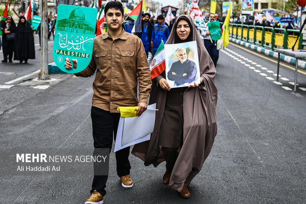 راهپیمایی روز قدس در تهران _1 11