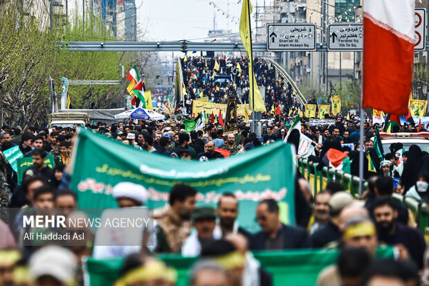 راهپیمایی روز قدس در تهران _1 30