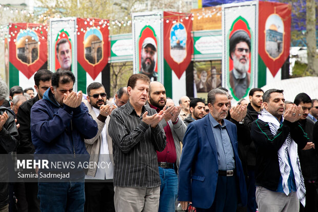 راهپیمایی روز قدس در تهران