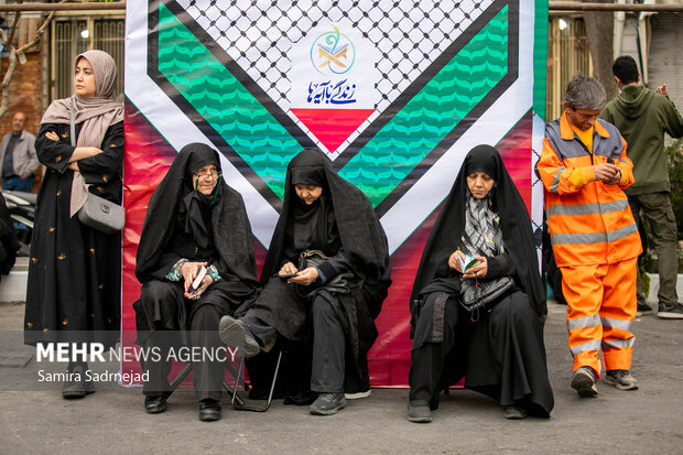 راهپیمایی روز قدس در تهران