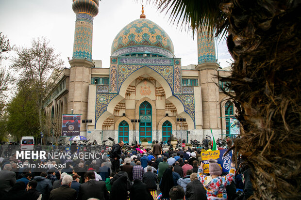 راهپیمایی روز قدس در تهران