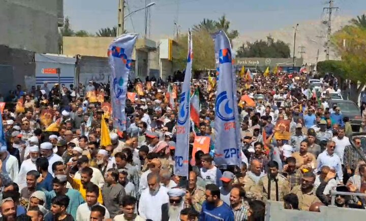 راهپیمایی روز قدس در کنگان
