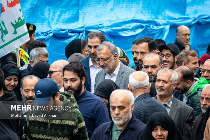 حضور مسئولان لشکری و کشوری در راهپیمایی روز قدس 30
