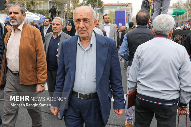 حضور مسئولان لشکری و کشوری در راهپیمایی روز قدس 22