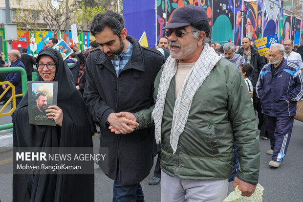 حضور مسئولان لشکری و کشوری در راهپیمایی روز قدس 20