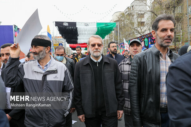 حضور مسئولان لشکری و کشوری در راهپیمایی روز قدس 8