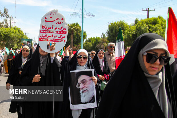 مسیرهای راهپیمایی روز جهانی قدس