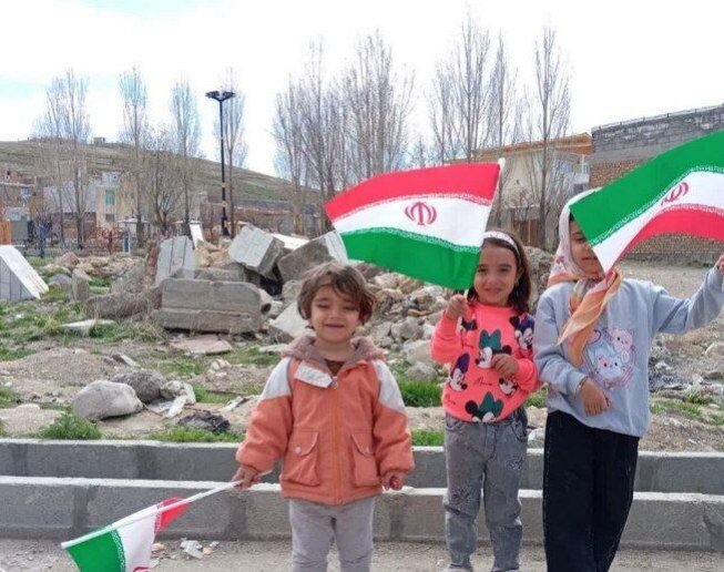مردم روستای وینسار در روز قدس راهیپمایی کردند