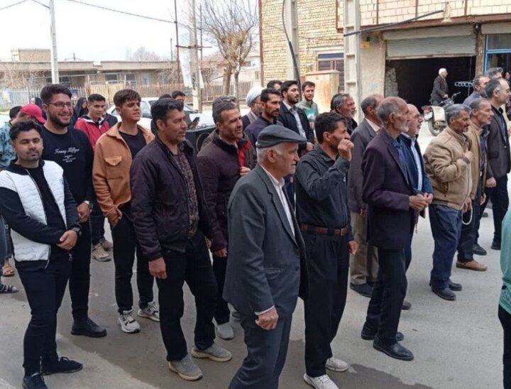 مردم روستای وینسار در روز قدس راهیپمایی کردند