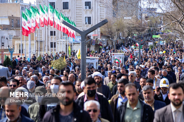 مازندران در آستانه روز قدس؛ تجلی وحدت و حمایت از فلسطین