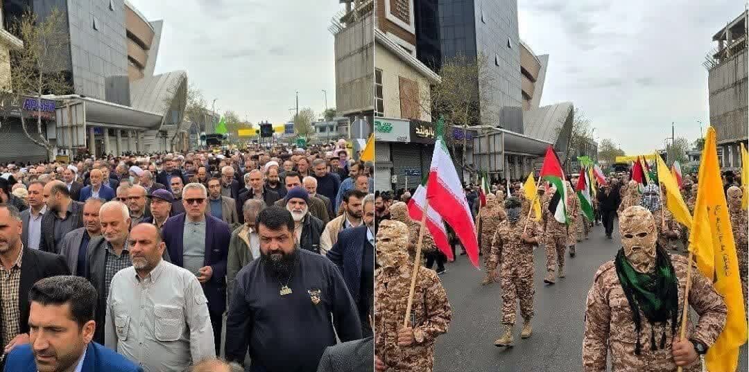 خروش مردم دیار علویان؛ ای قدس با تو زنده ایم خروش مردم دیار علویان؛ ای قدس با تو زنده ایم