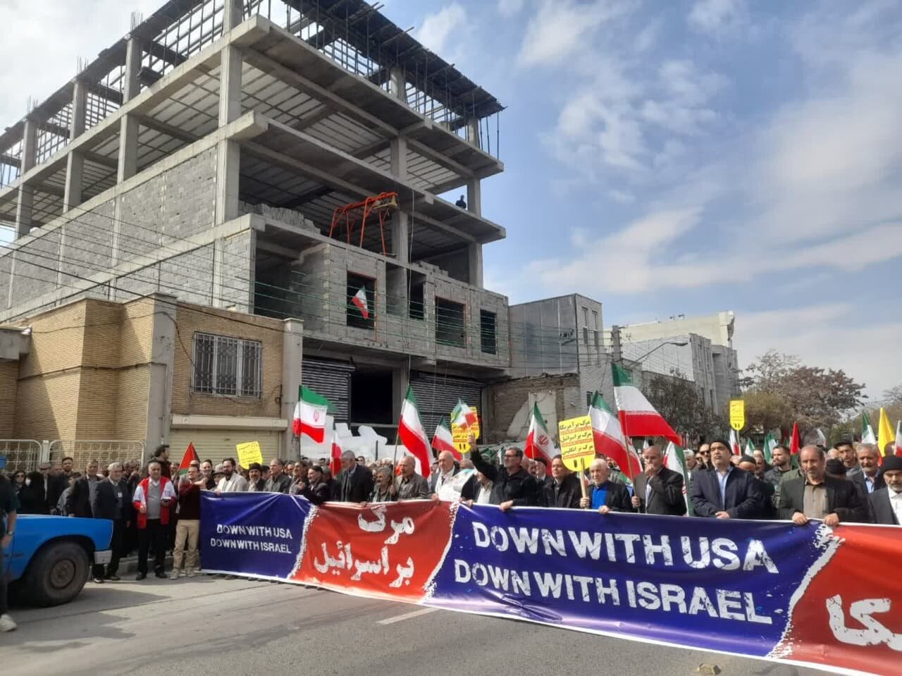 راهپیمایی روز قدس در زنجان آغاز شد