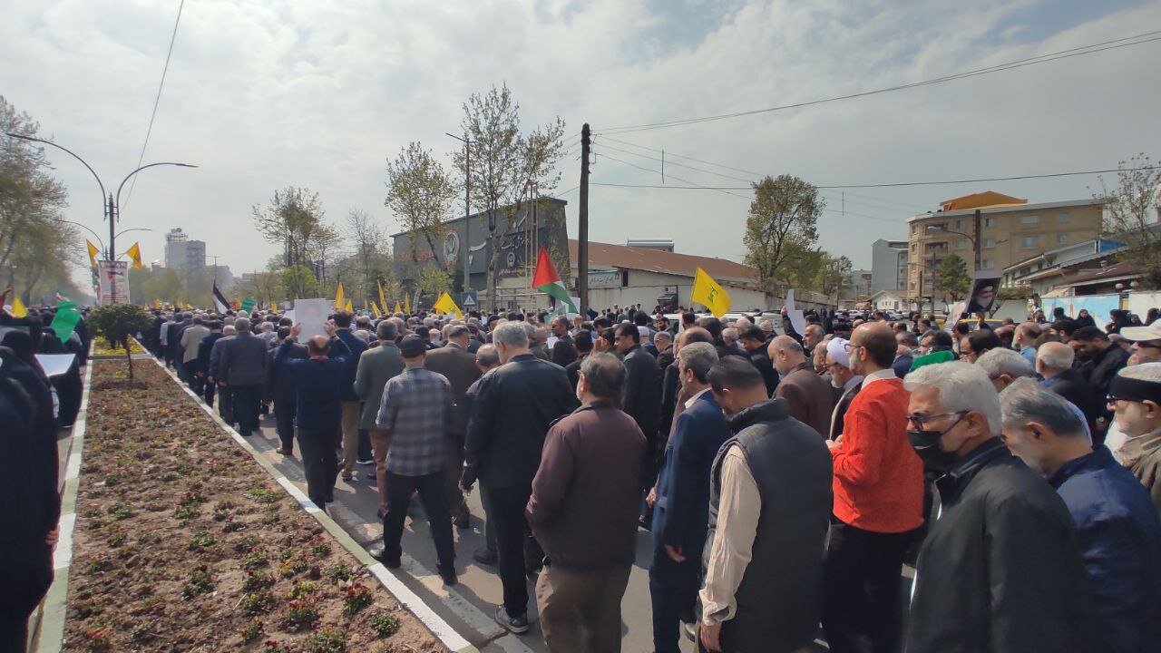 قدس؛ روزی که گیلان یکپارچه صدای «فلسطین» شد