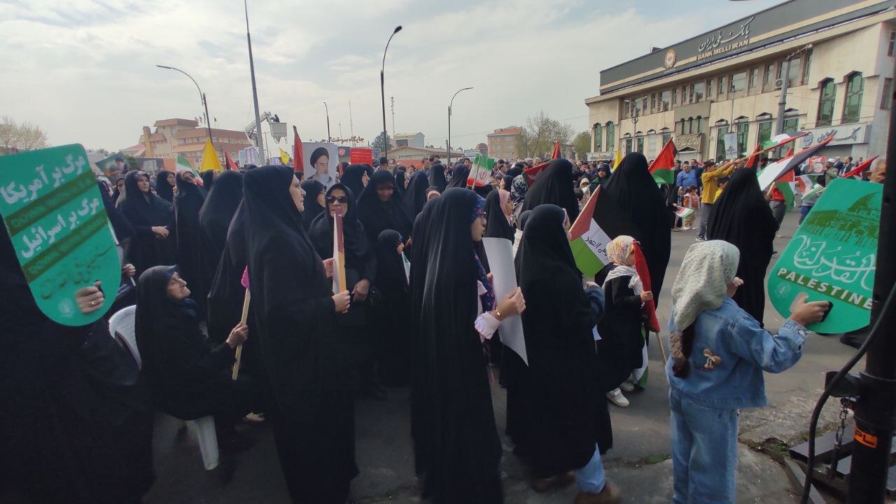 قدس؛ روزی که گیلان یکپارچه صدای «فلسطین» شد