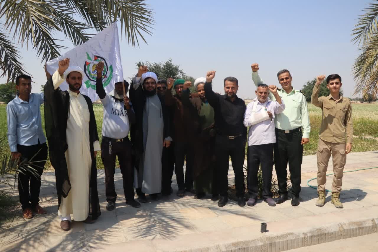 فریاد استکبارستیزی مردم کاکی در راهپیمایی روز جهانی قدس