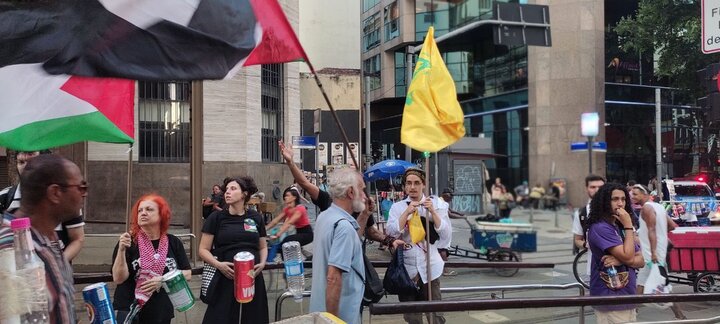 ریوڈی جینرو میں اولین یوم قدس کی ریلی، ہزاروں افراد کی شرکت+تصاویر، ویڈیو