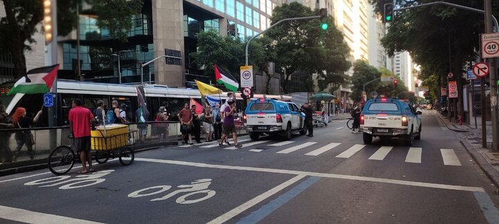 ریوڈی جینرو میں اولین یوم قدس کی ریلی، ہزاروں افراد کی شرکت+تصاویر، ویڈیو