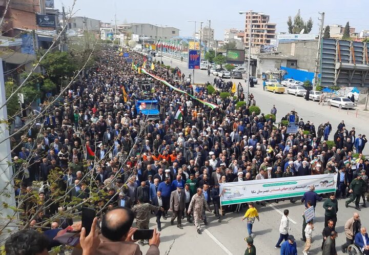 تقدیر شورای هماهنگی تبلیغات اسلامی نکا از حماسه ملت