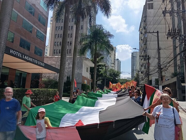 برپایی راهپیمایی روز جهانی قدس در برزیل+ فیلم و عکس