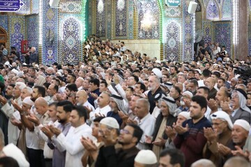 VIDEO: Arbaeen pilgrims chanting slogan 'Down with US-Israel'